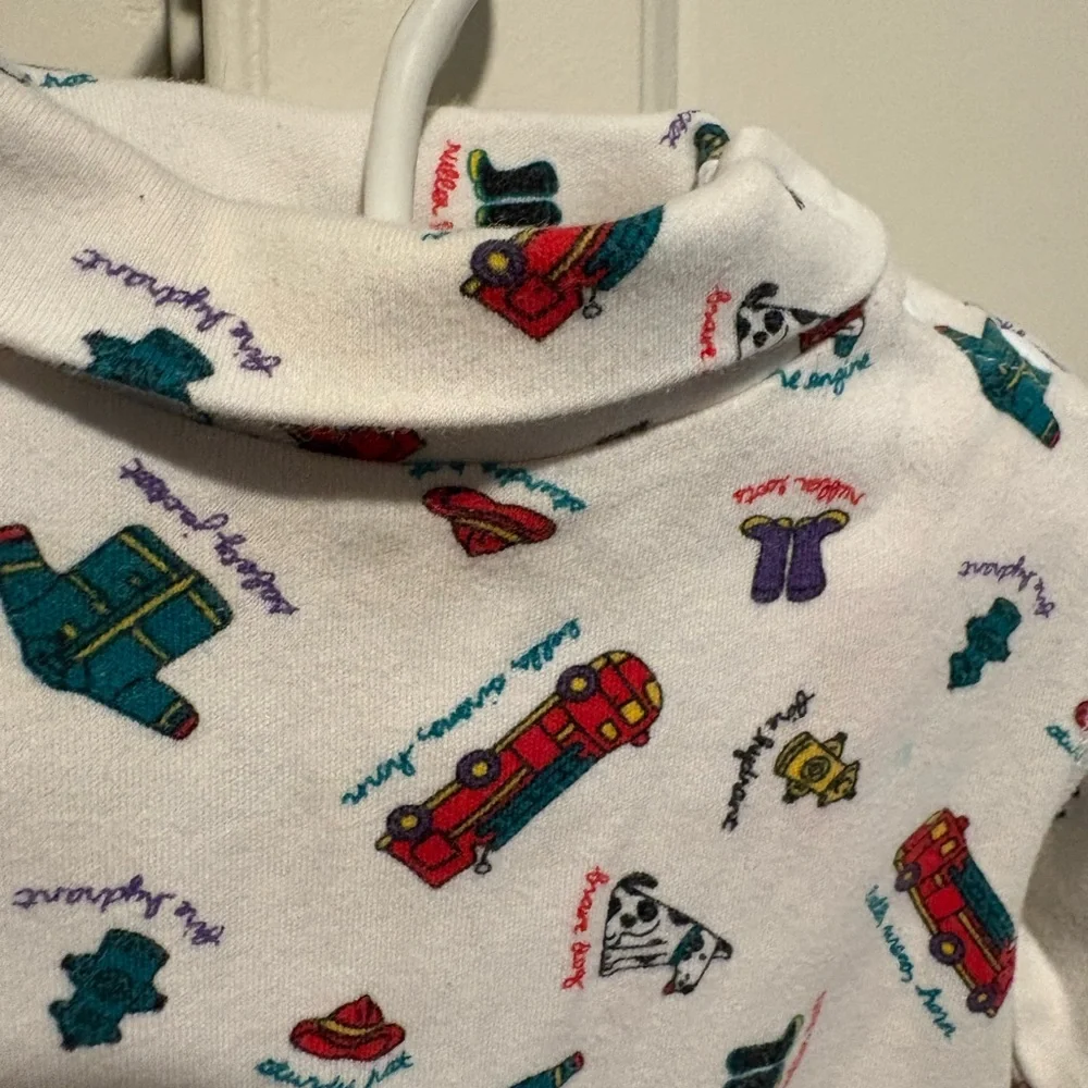 Vintage Rainbow Tag Gymboree Fire House One Piece
